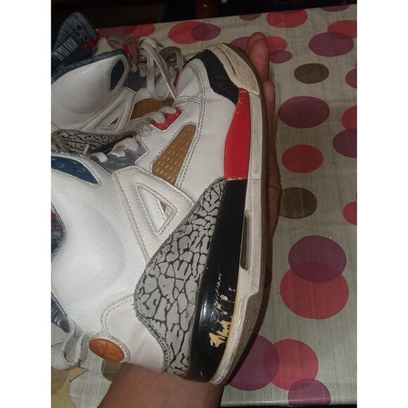 Nike Air Jordan Spizike White Cement Grey Varsity Red main image 6